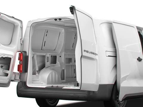 Peugeot e Expert Van L3 HQ Interior 2024 3D Model