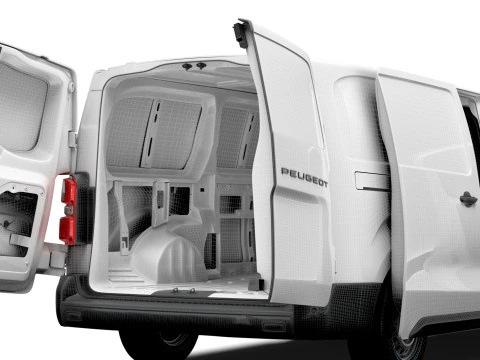 Peugeot e Expert Van L3 HQ Interior 2024 3D Model