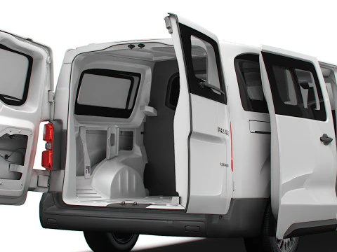 Toyota ProACE Electric Combi L3 HQ Interior 2024 3D Model