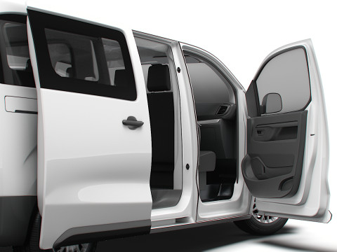 Toyota ProACE Electric Combi L3 HQ Interior 2024 3Dモデル