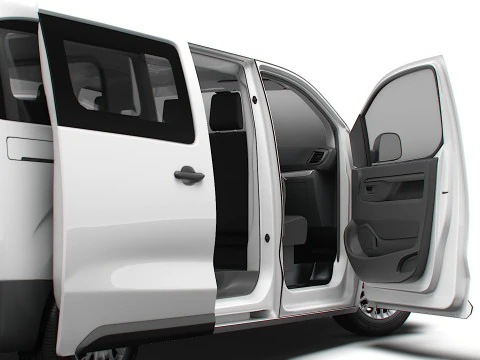 Toyota ProACE Electric Combi L3 HQ Interior 2024 3D Model