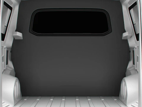 Toyota ProACE Electric Combi L3 HQ Interior 2024 3D Model