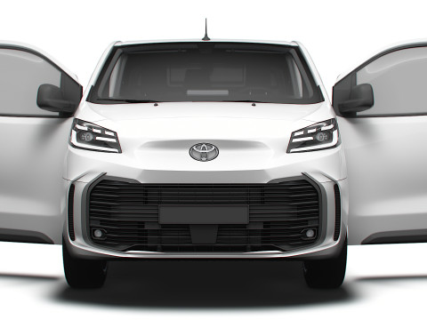 Toyota ProACE Electric L1 HQ Interior 2024 3D Модель
