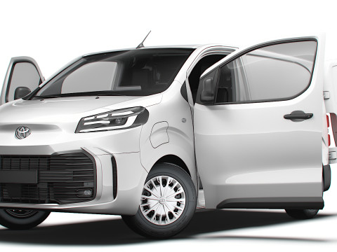 Toyota ProACE Electric L1 HQ Interior 2024 3D Модель