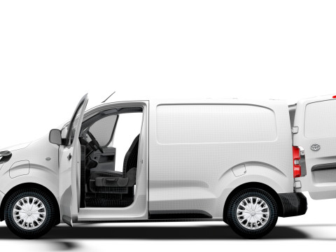Toyota ProACE Electric L1 HQ Interior 2024 3D Модель