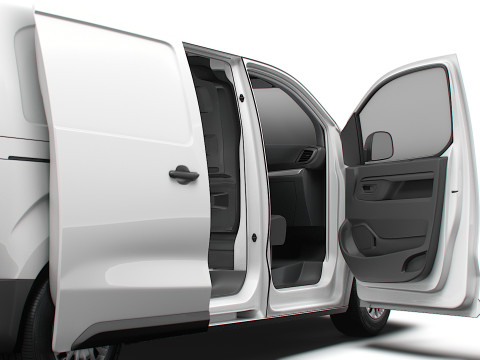 Toyota ProACE Electric L2 HQ Interior 2024 Modelo 3D