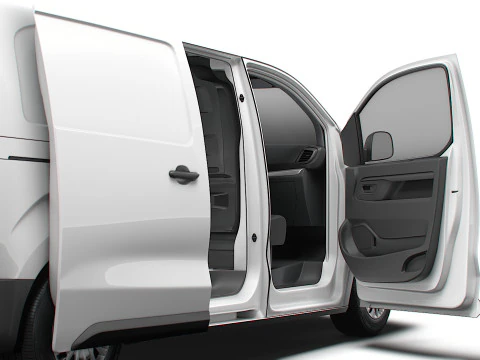 Wnętrze Toyota ProACE Electric L2 HQ 2024 Model 3D