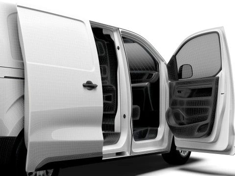 Wnętrze Toyota ProACE Electric L2 HQ 2024 Model 3D