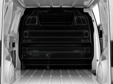 Toyota ProACE Electric L2 HQ Interior 2024 Modelo 3D