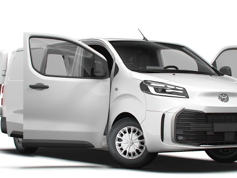Toyota ProACE &Eacute;lectrique L3 HQ Int&eacute;rieur 2024 Modèle 3D
