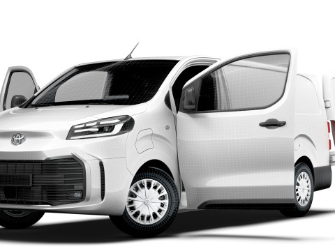 Toyota ProACE Electric L3 HQ Interior 2024 Model 3D