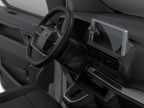 Toyota ProACE Electric Tailgate L2 HQ Interior 2024 3D Model