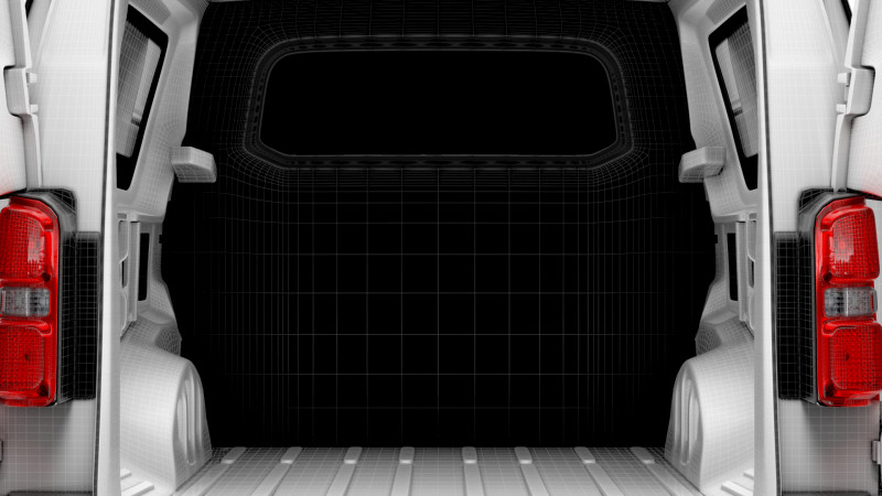 Vauxhall Vivaro Electric CombiVan L3 HQ Interior 2024 3Dモデル .c4d .max .obj .3ds .fbx .stl .blend 