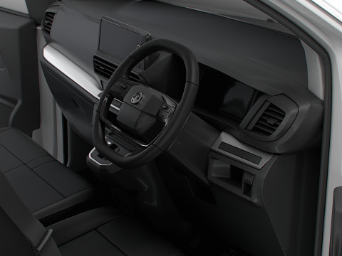 Vauxhall Vivaro Electric CombiVan L3 HQ Interior 2024 3Dモデル