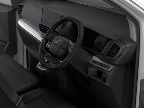 Vauxhall Vivaro Electric CombiVan L3 HQ Interior 2024 3D Model