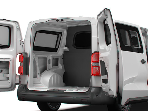 Vauxhall Vivaro Electric CombiVan L3 HQ Interior 2024 3Dモデル