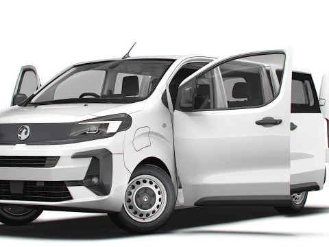 Vauxhall Vivaro Electric CombiVan L3 HQ Interior 2024 3D Model