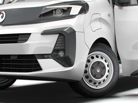 Vauxhall Vivaro Electric CombiVan L3 HQ Interior 2024 3D Model