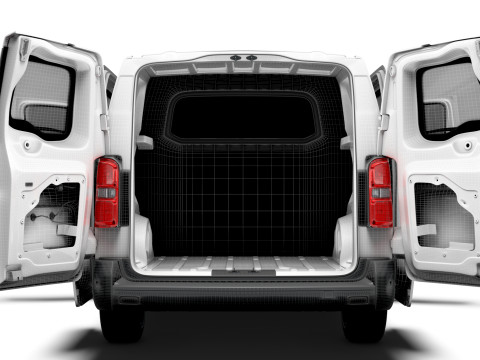 Vauxhall Vivaro Electric CombiVan L3 HQ Interior 2024 3Dモデル