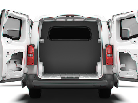 Vauxhall Vivaro Electric CombiVan L3 HQ Interior 2024 3Dモデル