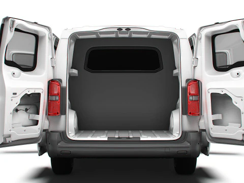 Vauxhall Vivaro Electric CombiVan L3 HQ Interior 2024 3D Model