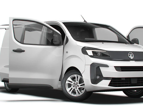 Vauxhall Vivaro Electric Tailgate Van L2 HQ Interior 2024 Model 3D