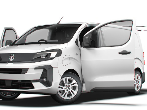 Vauxhall Vivaro Electric Tailgate Van L2 HQ Interior 2024 Model 3D