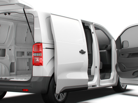 Vauxhall Vivaro Electric Tailgate Van L2 HQ Interior 2024 Model 3D