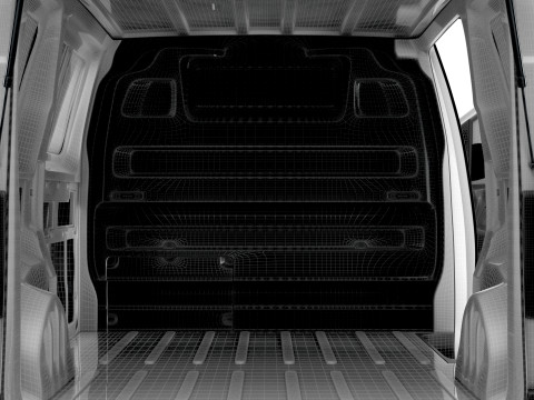 Vauxhall Vivaro Electric Tailgate Van L2 HQ Interior 2024 Model 3D