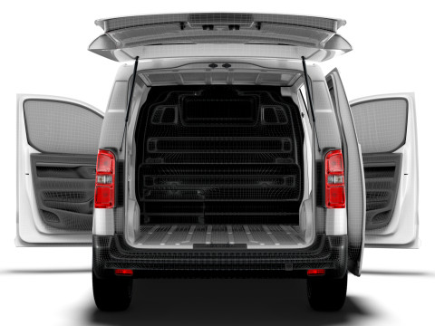 Vauxhall Vivaro Electric Tailgate Van L2 HQ Interior 2024 Model 3D