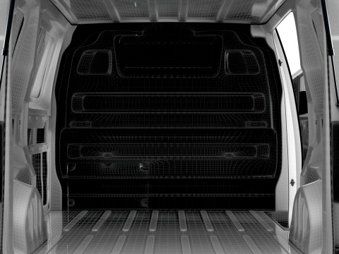Vauxhall Vivaro Electric Tailgate Van L2 HQ Interior 2024 Model 3D