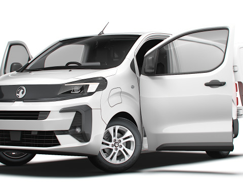 Vauxhall Vivaro Electric Van L1 HQ Interior 2024 3D Model