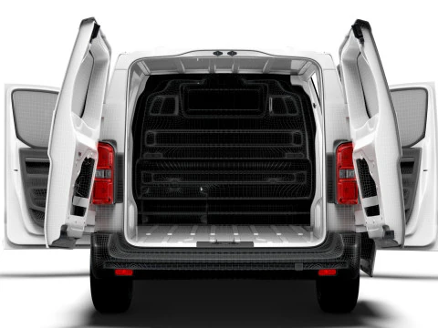 Vauxhall Vivaro Electric Van L1 HQ Interior 2024 3D Model