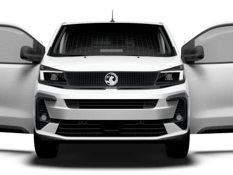 Vauxhall Vivaro Electric Van L1 HQ Interior 2024 3D Model