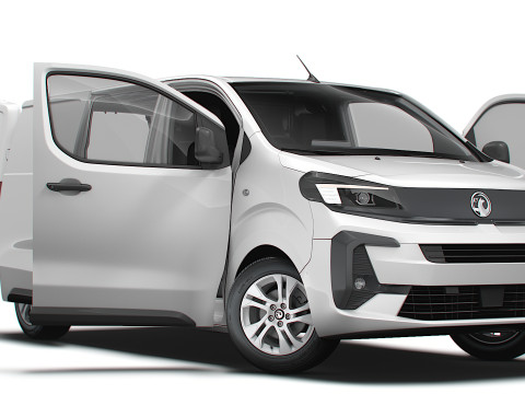 Vauxhall Vivaro Electric Van L2 HQ Interior 2024 3D Model