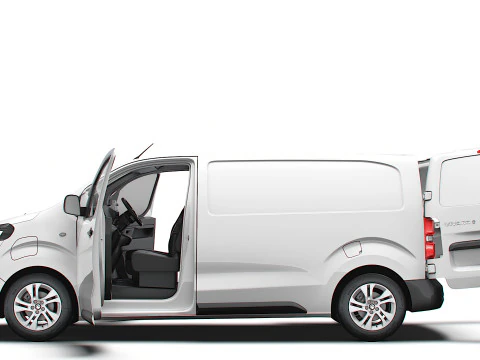 Інтер'єр Vauxhall Vivaro Electric Van L2 HQ 2024 3D Модель