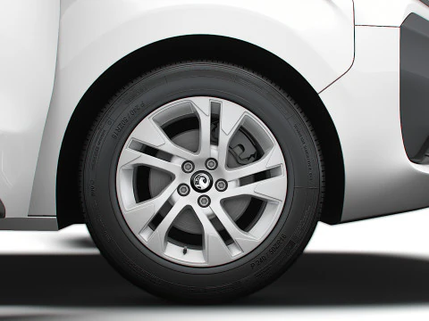 Інтер'єр Vauxhall Vivaro Electric Van L2 HQ 2024 3D Модель