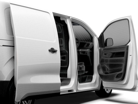 Інтер'єр Vauxhall Vivaro Electric Van L2 HQ 2024 3D Модель