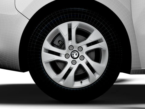 Інтер'єр Vauxhall Vivaro Electric Van L2 HQ 2024 3D Модель