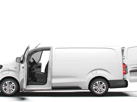 Vauxhall Vivaro Electric Van L3 HQ Interior 2024 Modelo 3D