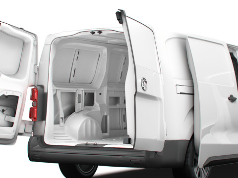 Vauxhall Vivaro Electric Van L3 HQ Interior 2024 Modelo 3D