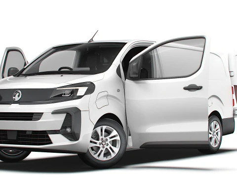 Vauxhall Vivaro Electric Van L3 HQ Interior 2024 3D Model