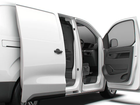 Vauxhall Vivaro Electric Van L3 HQ Interior 2024 3D Model