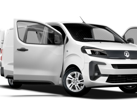 Vauxhall Vivaro Electric Van L3 HQ Interior 2024 Modelo 3D
