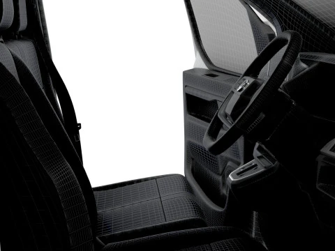 Vauxhall Vivaro Electric Van L3 HQ Interior 2024 3D Model