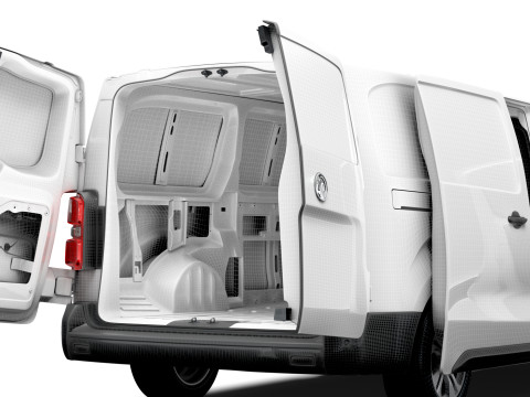 Vauxhall Vivaro Electric Van L3 HQ Interior 2024 Modelo 3D