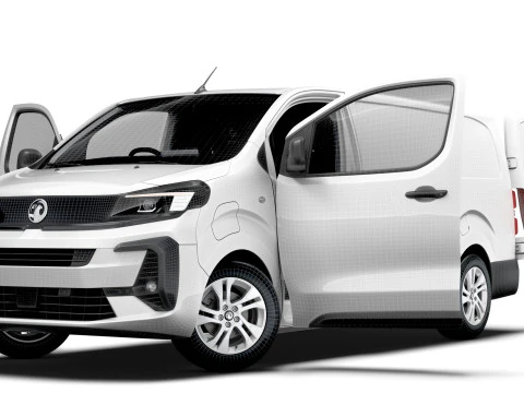 Vauxhall Vivaro Electric Van L3 HQ Interior 2024 3D Model