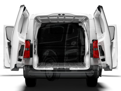 Vauxhall Vivaro Electric Van L3 HQ Interior 2024 Modelo 3D