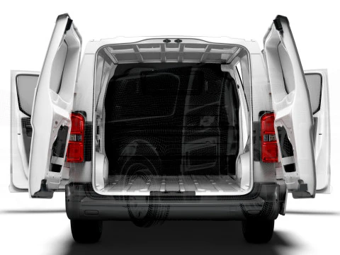 Vauxhall Vivaro Electric Van L3 HQ Interior 2024 3D Model