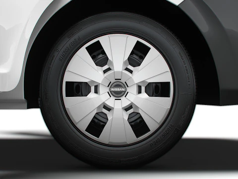 Nissan Interstar L2H2 CrewCab Van Interior central 2024 Modelo 3D